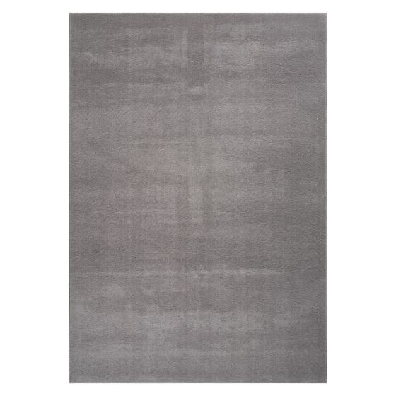 Tapis lavable uni gris  - VEGAS