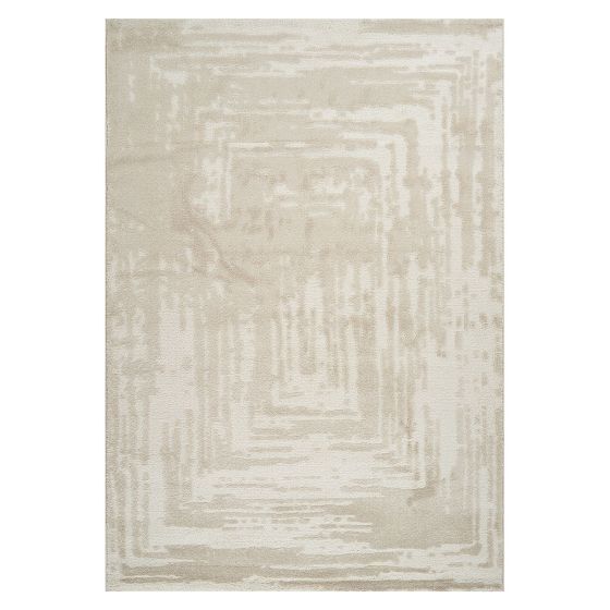 Tapis abstrait beige - ELA 71