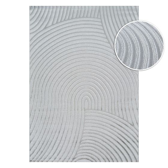 Tapis arc gris MALDIVES 40