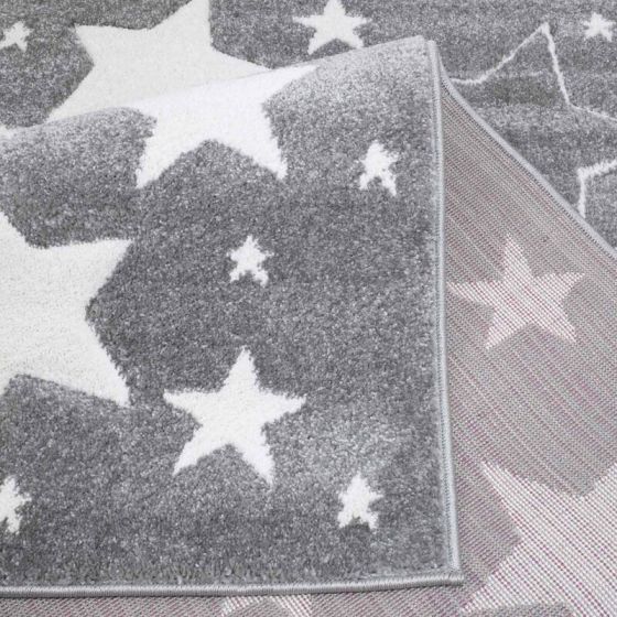 Tapis enfant Bueno etoile gris