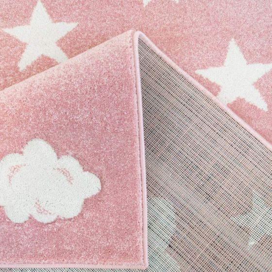 Tapis enfant Bueno licorne rose