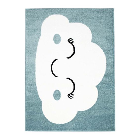 Tapis enfant nuage bleu - BUBBLE kids