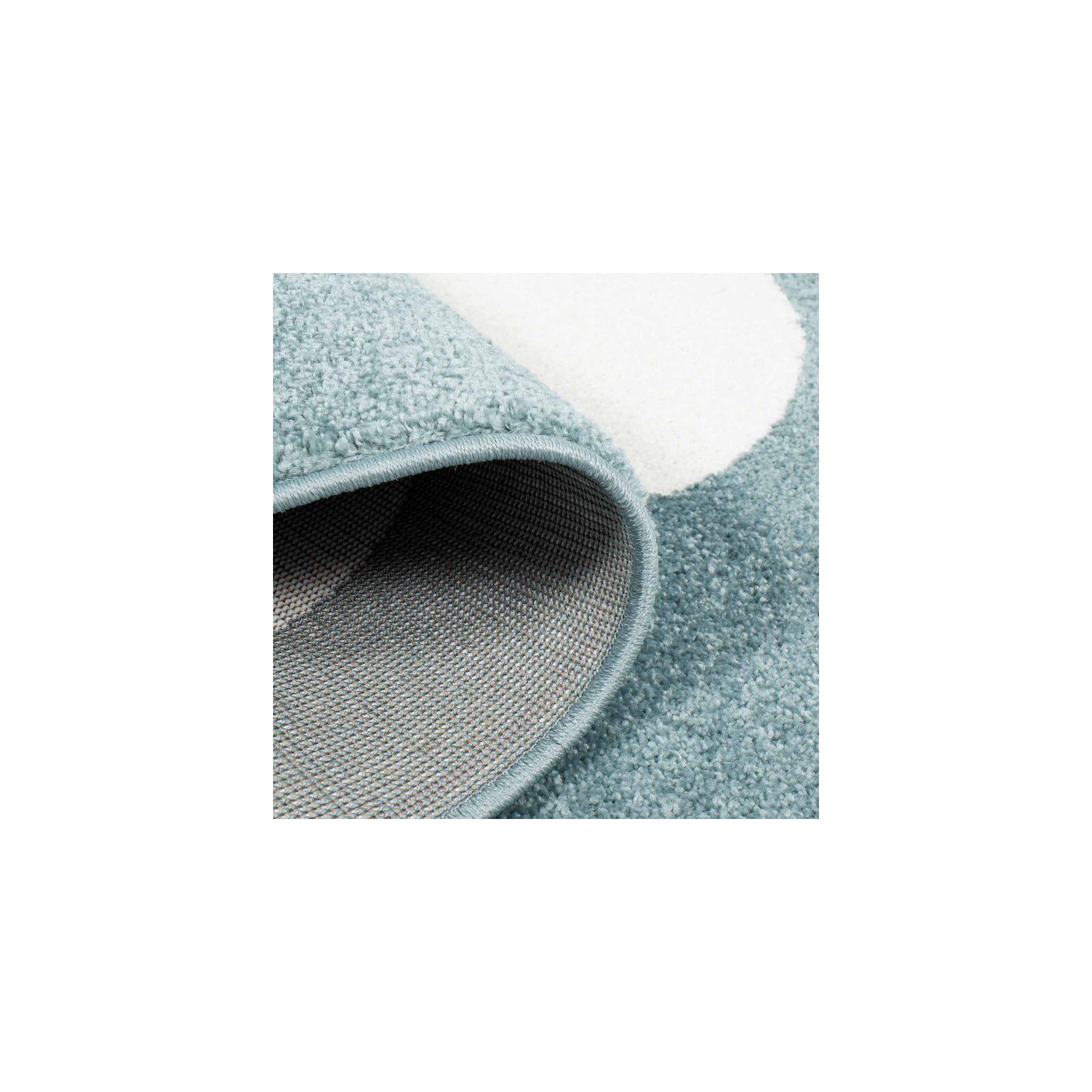 Tapis enfant Bubble nuage bleu