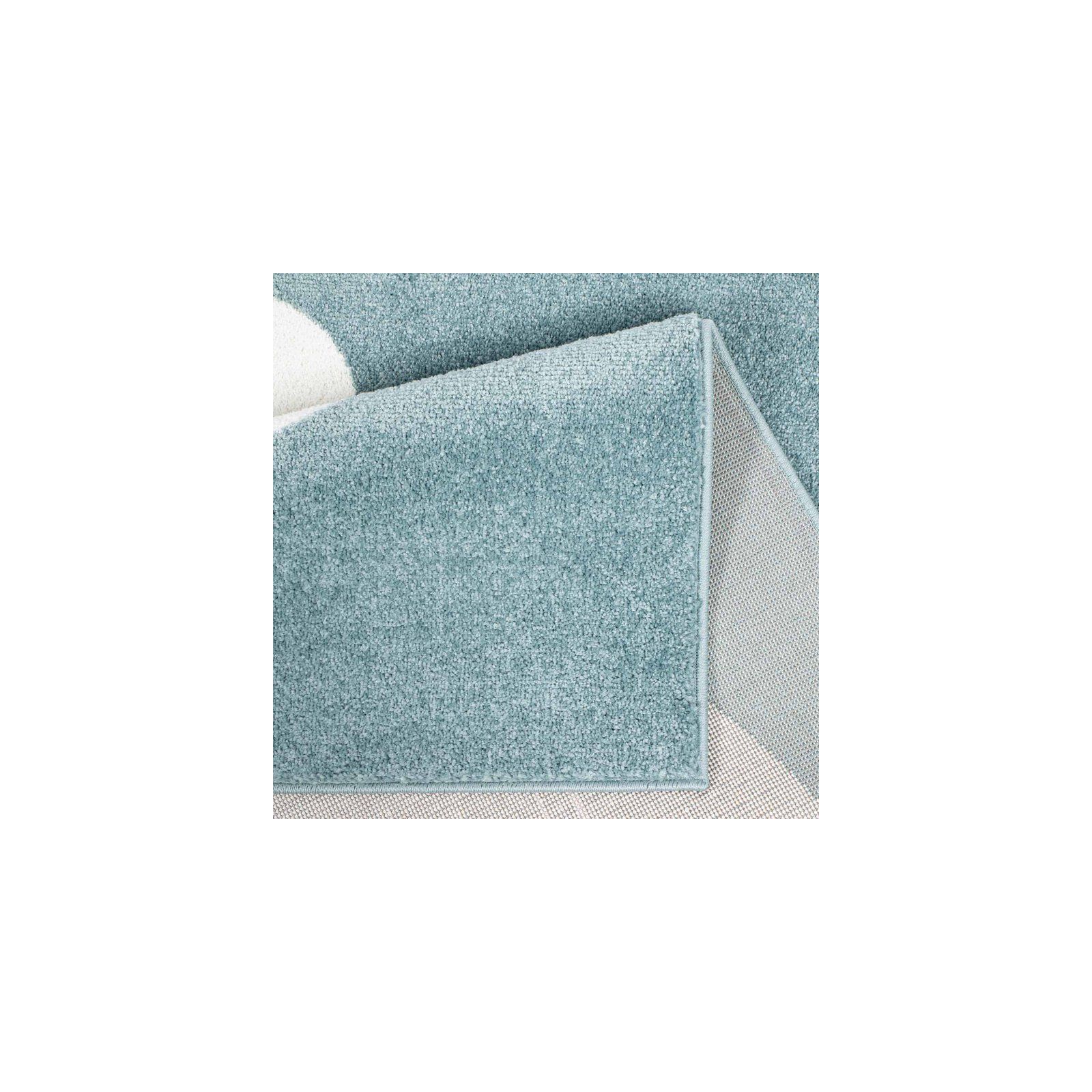 Tapis enfant Bubble nuage bleu