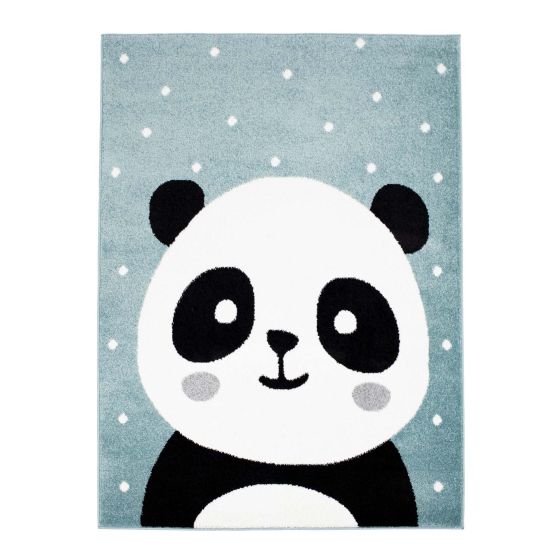 Tapis enfant panda bleu - BUBBLE kids