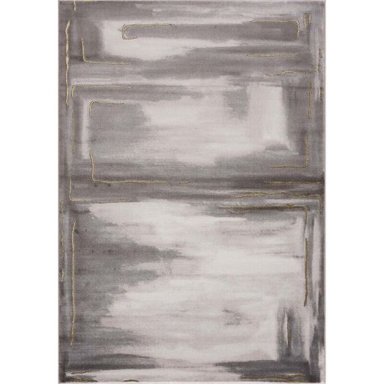 Tapis gris doré - NOA 9261