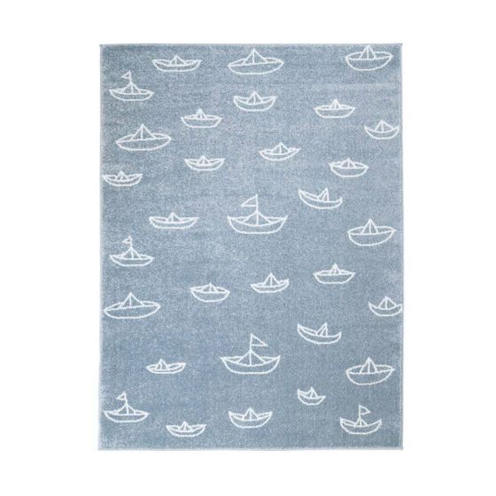 Tapis enfant bateau bleu - BUENO kids