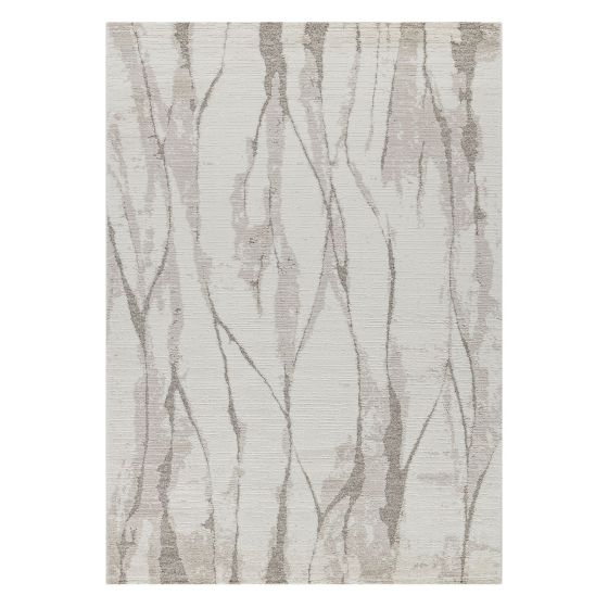 Tapis abstrait beige crème MONACO 63