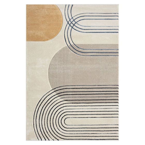 Tapis bohème beige TULUM